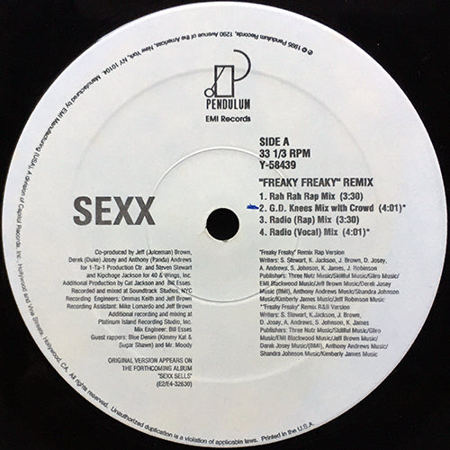 SEXX // FREAKY FREAKY (8VER)