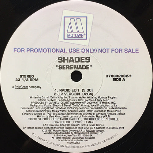 SHADES // SERENADE (4VER)