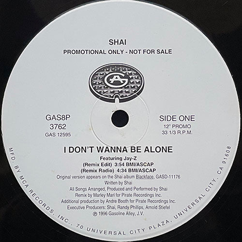 SHAI feat. JAY-Z // I DON'T WANNA BE ALONE (REMIX) (4VER)