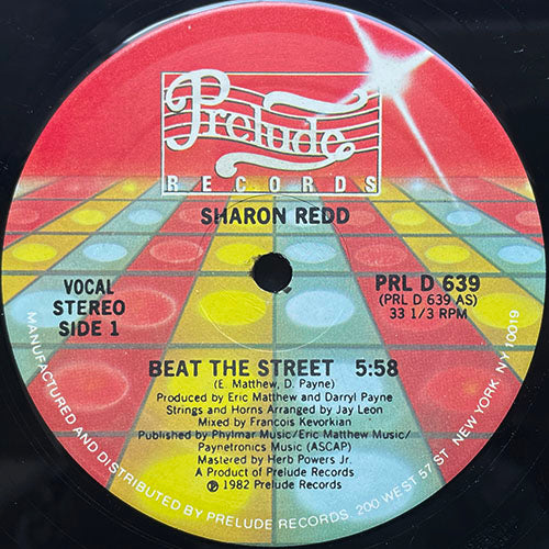 SHARON REDD // BEAT THE STREET (5:58) / INST (7:00)
