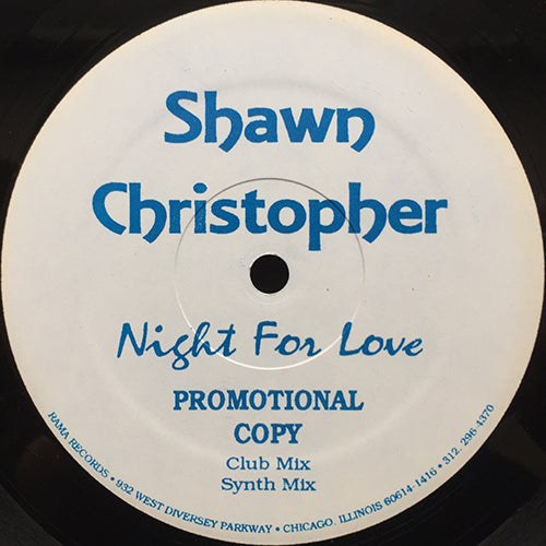 SHAWN CHRISTOPHER // NIGHT FOR LOVE (4VER)