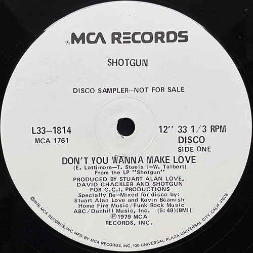 SHOTGUN // DON'T YOU WANNA MAKE LOVE (5:53)