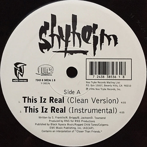 SHYHEIM // THIS IZ REAL (2VER) / S**T IZ REAL / JIGGY COMIN'