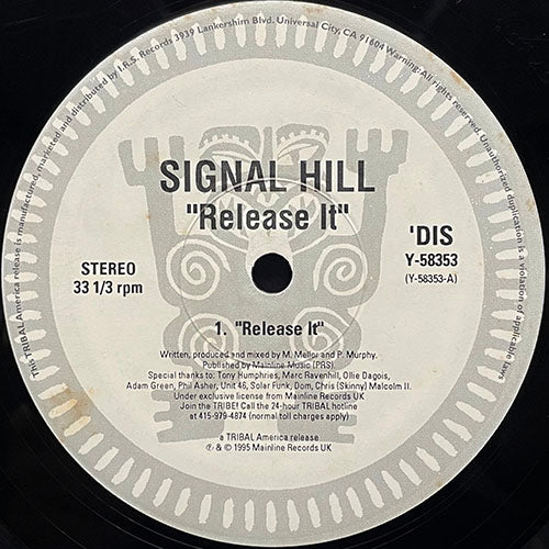 SIGNAL HILL / OUTSIDERS // RELEASE IT (10:36) / DO DAT SCAT (6:47)