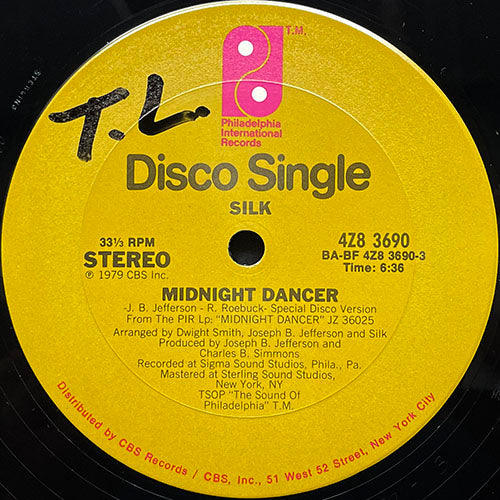SILK // MIDNIGHT DANCER (6:36) / GET ON UP (6:08)