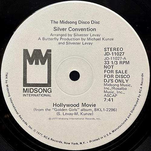 SILVER CONVENTION // HOLLYWOOD MOVIE (7:41)