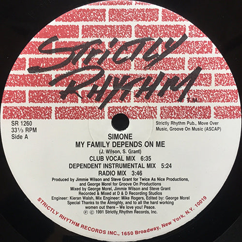 SIMONE // MY FAMILY DEPENDS ON ME (6VER)