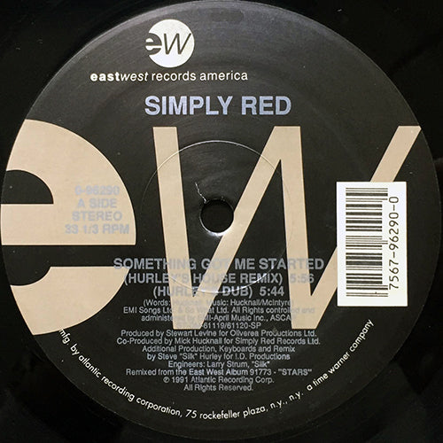 SIMPLY RED // SOMETHING'S GOT ME STARTED (4VER)
