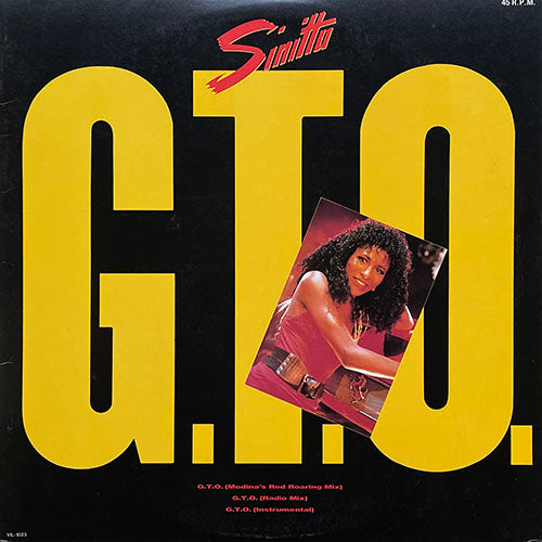 SINITTA // G.T.O. (MODINA'S RED ROARING MIX) / (RADIO MIX) / (INSTRUMENTAL)
