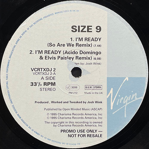 SIZE 9 // I'M READY (REMIXES) (4VER)