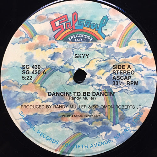 SKYY // DANCIN' TO BE DANCIN' (5:22) / IT'S MY LIFE (3:55)