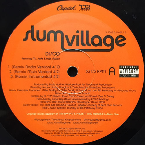 SLUM VILLAGE // DISCO (6VER)