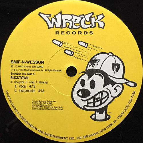 SMIF-N-WESSUN // BUCKTOWN (2VER) / LET'S GIT IT ON (2VER)
