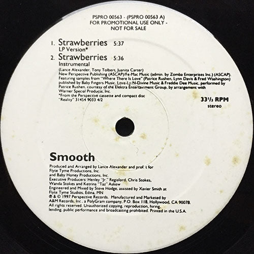 SMOOTH // STRAWBERRIES (LP VERSION) (4VER)