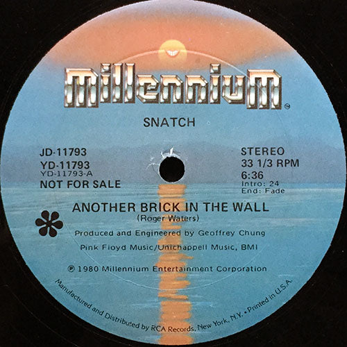 SNATCH // ANOTHER BRICK IN THE WALL (6:36) / STAND UP (4:59)