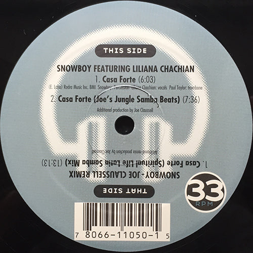SNOWBOY // CASA FORTE (JOE CLAUSSELL REMIX & ORIGINAL) (3VER)