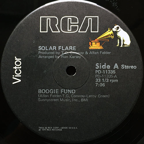 SOLAR FLARE // BOOGIE FUND (7:06) / DON'T PLAY WITH ME (6:16)