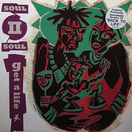 SOUL II SOUL // GET A LIFE (12" MIX) / JAZZIE'S GROOVE (DOBIE'S GROOVE) / BACK TO LIFE (HOWEVER YOU WANT ME) (ONE WORLD REMIX)