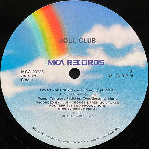 SOUL CLUB // I WANT YOUR GUY (4VER)