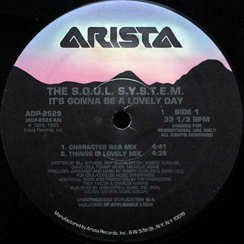 S.O.U.L. S.Y.S.T.E.M. // IT'S GONNA BE A LOVELY DAY (CHARACTER R&B MIX) (4VER)