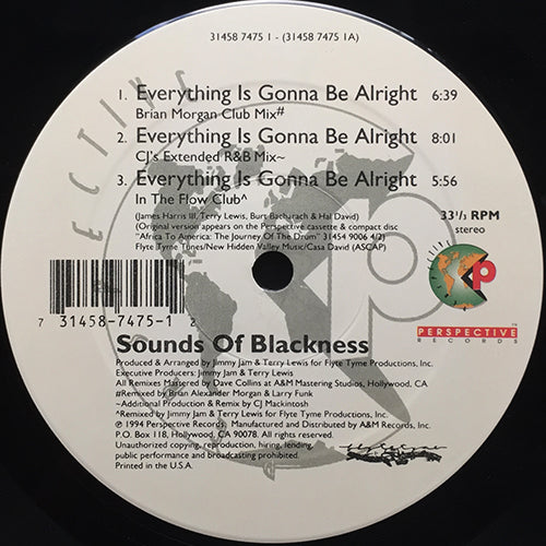 SOUNDS OF BLACKNESS // EVERYTHING IS GONNA BE ALRIGHT (6VER)