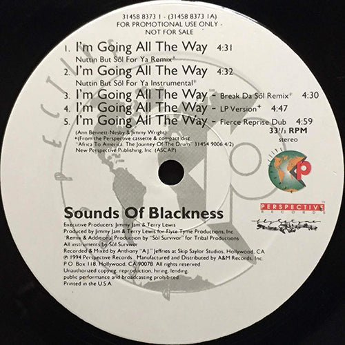 SOUNDS OF BLACKNESS // I'M GOING ALL THE WAY (8VER)