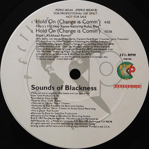 SOUNDS OF BLACKNESS // HOLD ON (BLAZE & ROGER REMIX) (5VER)