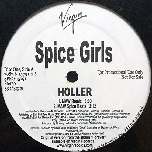 SPICE GIRL // HOLLER (MASTERS AT WORK REMIX) (7VER)
