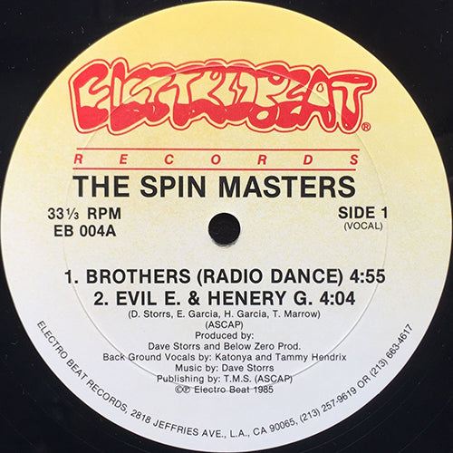 SPIN MASTERS // BROTHERS (3VER) / EVIL E. & HENERY G.