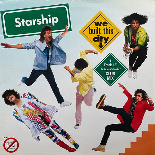STARSHIP // WE BUILT THIS CITY (SPECIAL CLUB MIX) (7:00) / (ORIGINAL) (4:49) / PRIVATE ROOM (INSTRUMENTAL) (4:54)