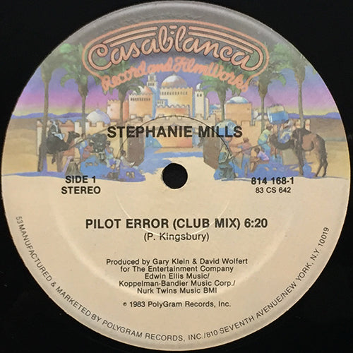 STEPHANIE MILLS // PILOT ERROR (CLUB MIX) (6:20) / (ALBUM VERSION) (5:07)