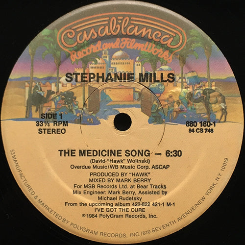 STEPHANIE MILLS // THE MEDICINE SONG (6:30) / (DUB VERSION) (5:49)