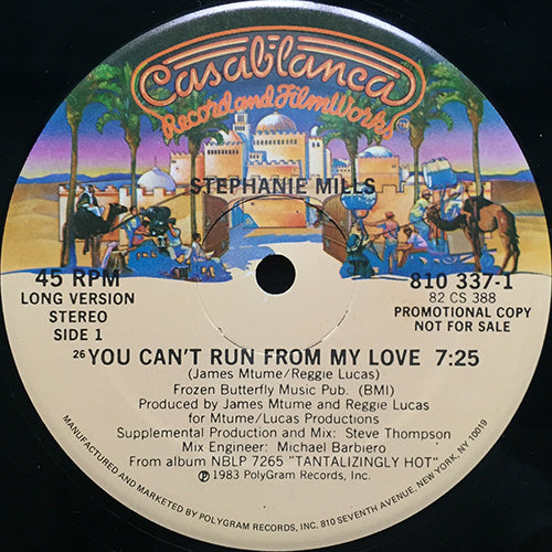 STEPHANIE MILLS // YOU CAN'T RUN FROM MY LOVE (7:25/4:24)
