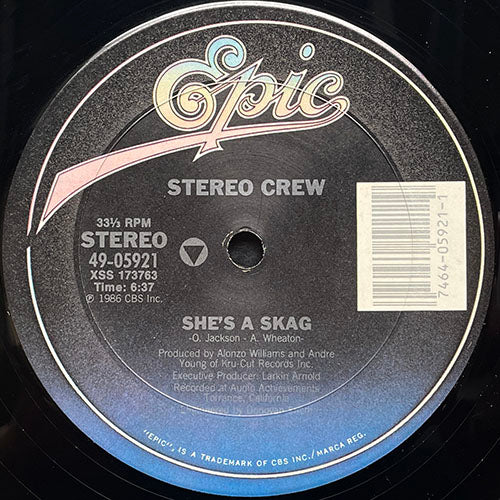 STEREO CREW // SHE'S A SKAG (6:37) / (INSTRUMENTAL) (6:37)