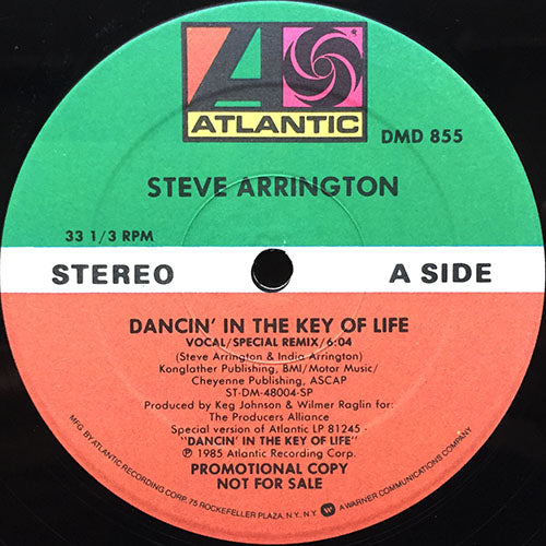 STEVE ARRINGTON // DANCIN' IN THE KEY OF LIFE (6:04) / INST (5:08)
