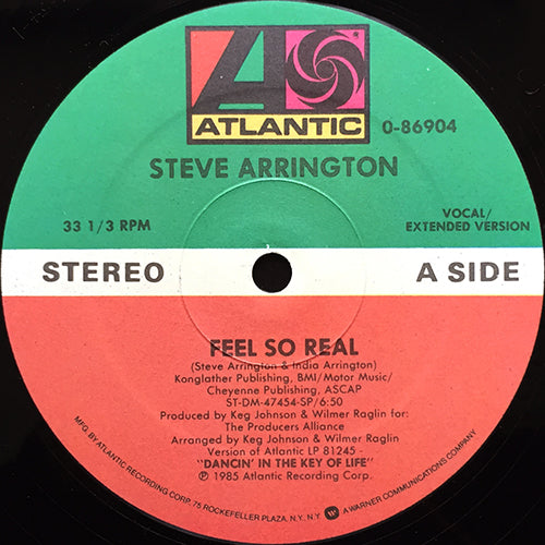 STEVE ARRINGTON // FEEL SO REAL (6:50/5:32)