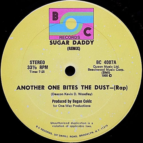 SUGAR DADDY // ANOTHER ONE BITES THE DUST (7:25) / INST