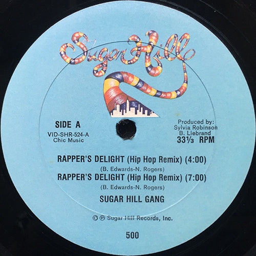 SUGARHILL GANG // RAPPER'S DELIGHT (HIPHOP REMIX) (2VER) / HOT HOT SUMMER DAY