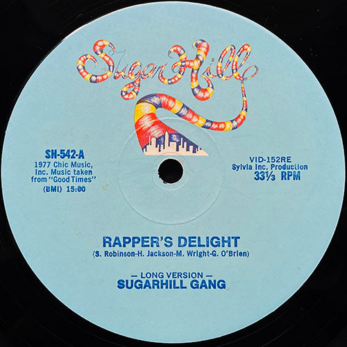SUGARHILL GANG // RAPPER'S DELIGHT (15:00/6:30) – next records japan