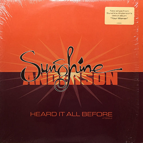 SUNSHINE ANDERSON // HEARD IT ALL BEFORE (4VER)