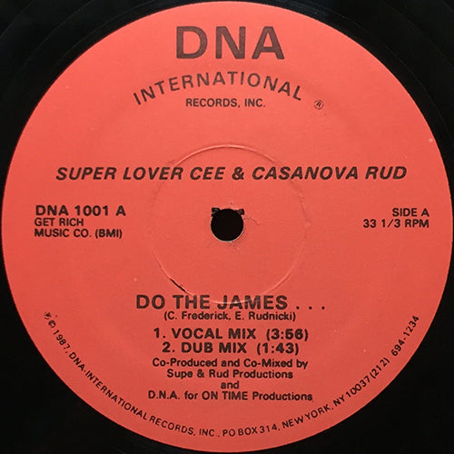 SUPER LOVER CEE & CASANOVA RUD // DO THE JAMES (4VER)