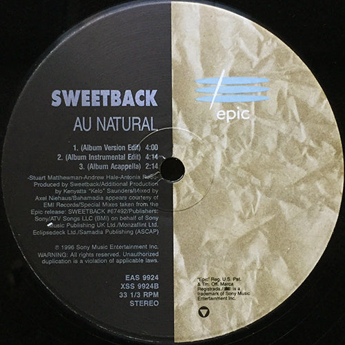 SWEETBACK feat. BAHAMADIA // AU NATURAL (ROOTS REMIX & ORIGINAL) (6VER)
