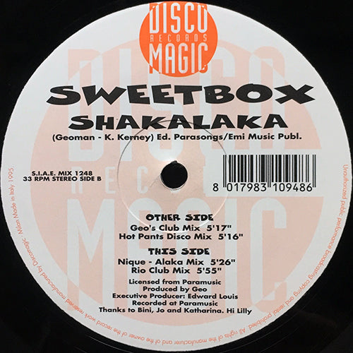 SWEETBOX // SHAKALAKA (4VER)