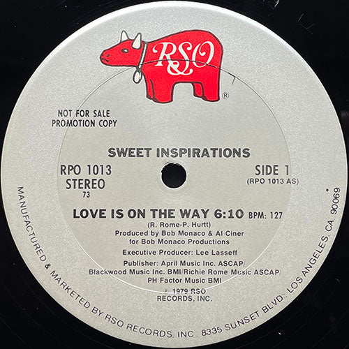 SWEEET INSPIRATIONS // LOVE IS ON THE WAY (6:10) / (INSTRUMENTAL) (5:20)