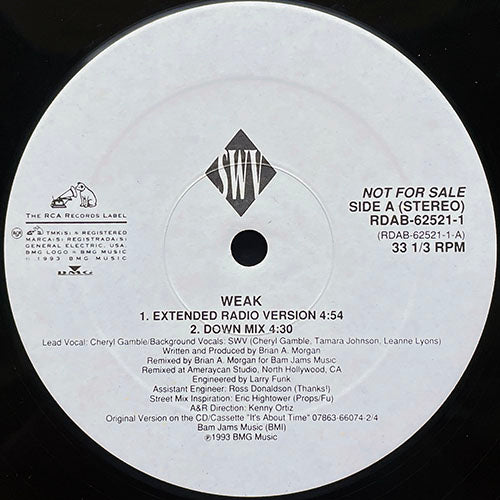 SWV // WEAK (4VER)