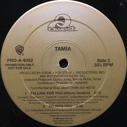 TAMIA // SO INTO YOU (3VER) / FALLING FOR YOU (5:12)