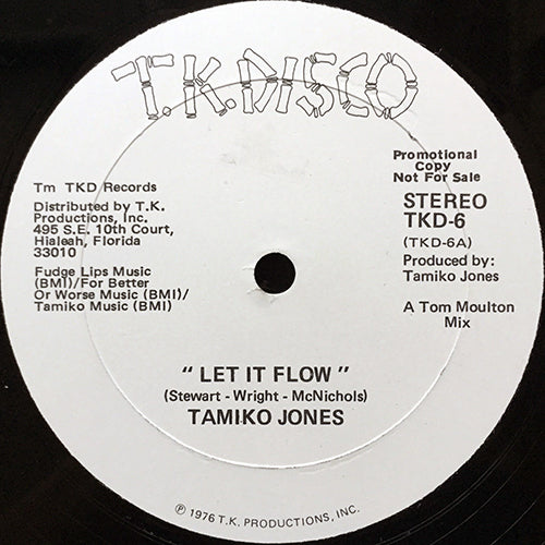 TAMIKO JONES // LET IT FLOW / LET IT FLOW TAMIKO