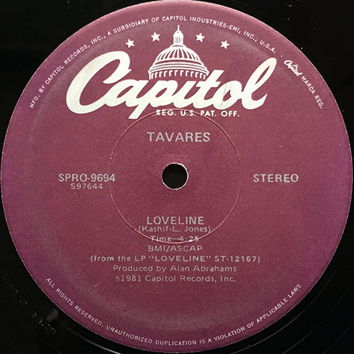 TAVARES // LOVELINE (4:05/4:25)