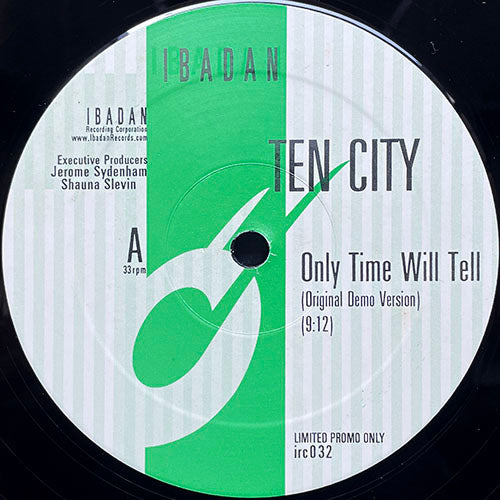 TEN CITY // CLASSICS 1 (EP) inc. ONLY TIME WILL TELL (ORIGINAL DEMO VERSION) / ALL LOVED OUT (4:58) / SUSPICIOUS (4:34)