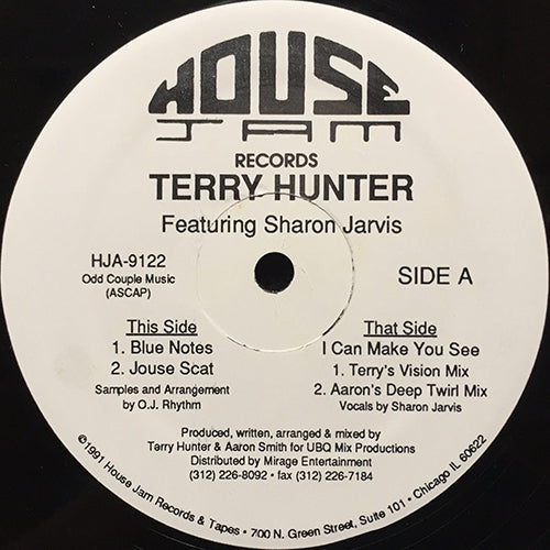 TERRY HUNTER feat. SHARON JARVIS // THE NEW TERRY HUNTER (EP) inc. BLUE NOTES / JOUSE SCAT / I CAN MAKE YOU SEE (2VER)